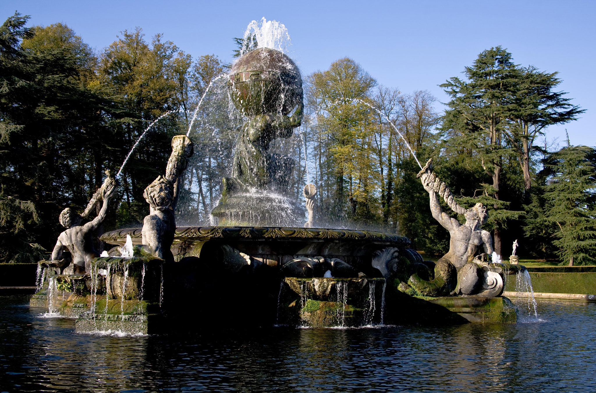 Atlas Fountain, Castle Howard